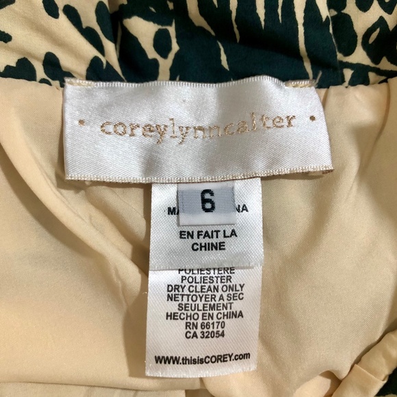 Anthropologie Corey Lynn Calter palm garden skirt - Picture 5 of 10